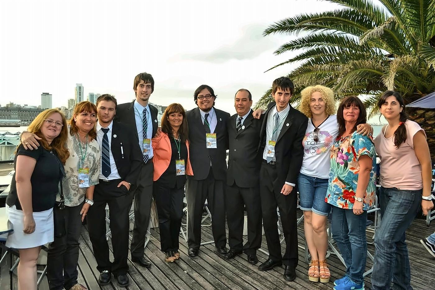 Docentes y coordinadores en una Final